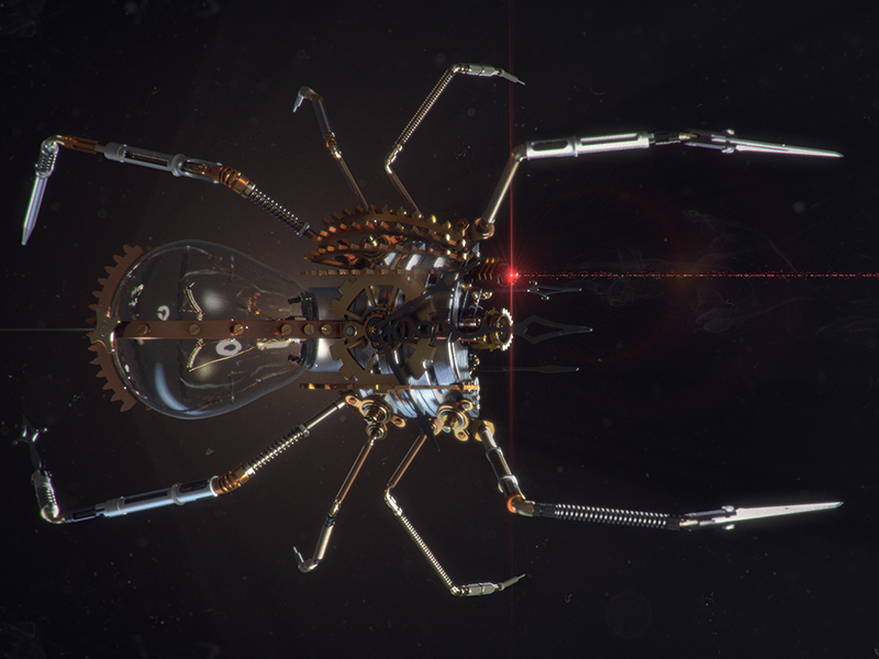Clockwork Spider