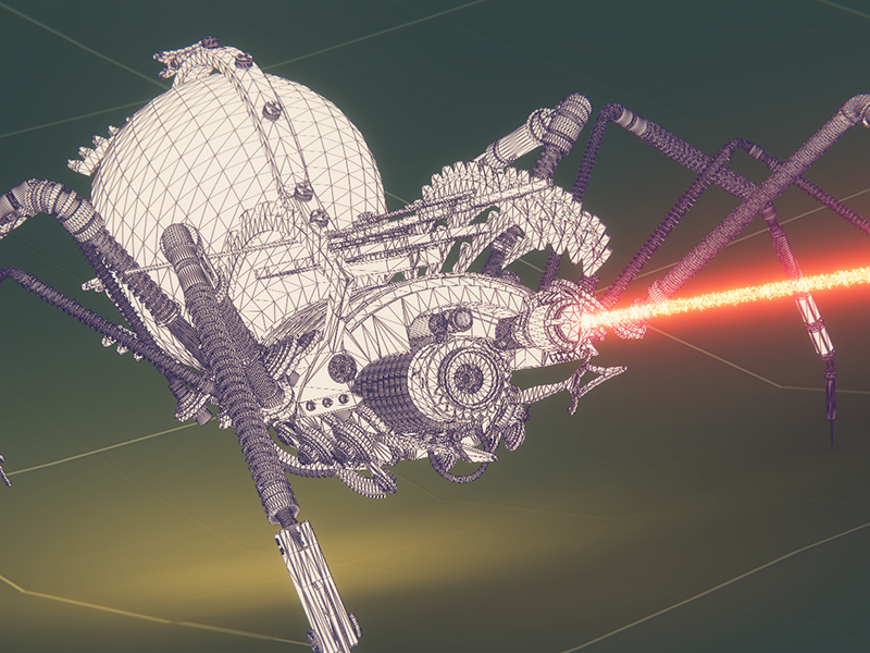 Clockwork Spider