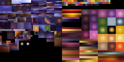 Palettes, Actual Size